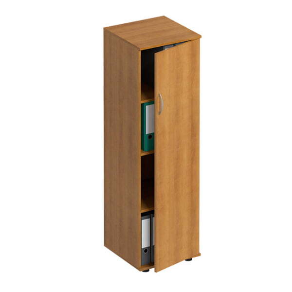 Шкаф для документов узкий закрытый Формула ФР 359 410x450x1480 (Вяз светлый)