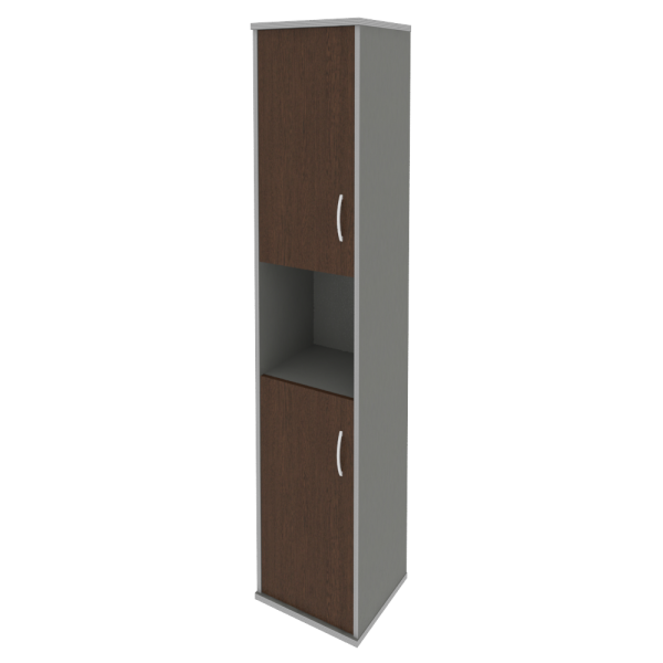 Шкаф Riva А.СУ-1.5 Л 404x365x1980 (Венге-Металлик)