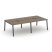 Рабочая станция 2-х сторонняя SN-6A.DRS-032 (2360х1232х750) (Тиквуд Светлый/Металл Антрацит)