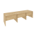 Рабочая станция Onix O.RS-3.1.8 2940x800x750 (Тиквуд Светлый)