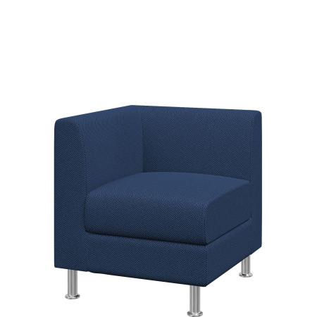 Диван Домино. Модуль угловой правый. (Модуль угловой правый sweet_blue)