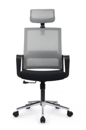 Кресло Mint RCH M1029HBE Серый/Черный (Серый/Черный)