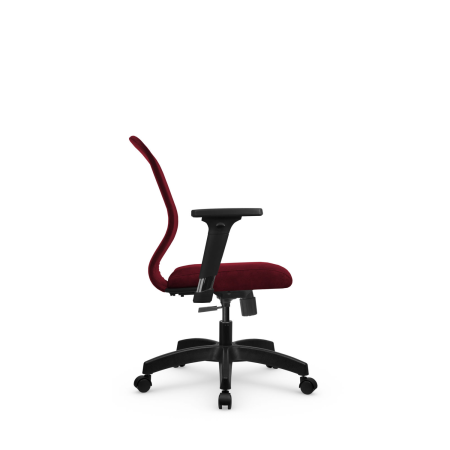 Кресло для руководителя Метта SU-Mr-4(Vivaldi)/подл.200/осн.001 (Красный)