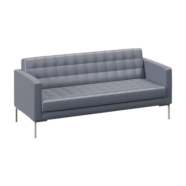 Диван трехместный FR-DP-03 (Oregon 17/Металл Серый)