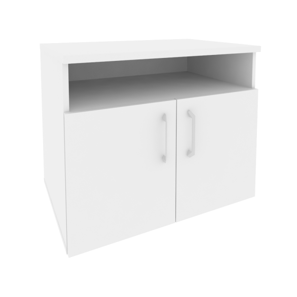 Тумба для оргтехники Onix O.TM-1 800x600x680 (Белый Бриллиант)