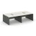 Рабочая станция 2-х сторонняя SN-D.DRS-042 (2360х1432х750) (Тиквуд Светлый/Антрацит)