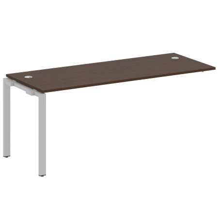 Проходной наборный элемент рабочей станции Metal System Style БП.ПРС-СП-1.5 1800x720x750 (Венге Цаво/Серый металл)