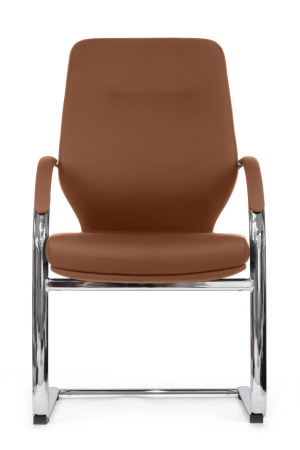 Стул офисный Alonzo-CF C1711 Светло-коричневый (Светло-коричневый)