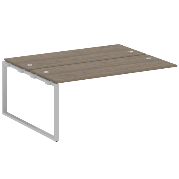 Проходной наборный элемент рабочей станции Metal System Style БО.ПРС-СП-2.5 1800x1475x750 (Вяз/Серый металл)