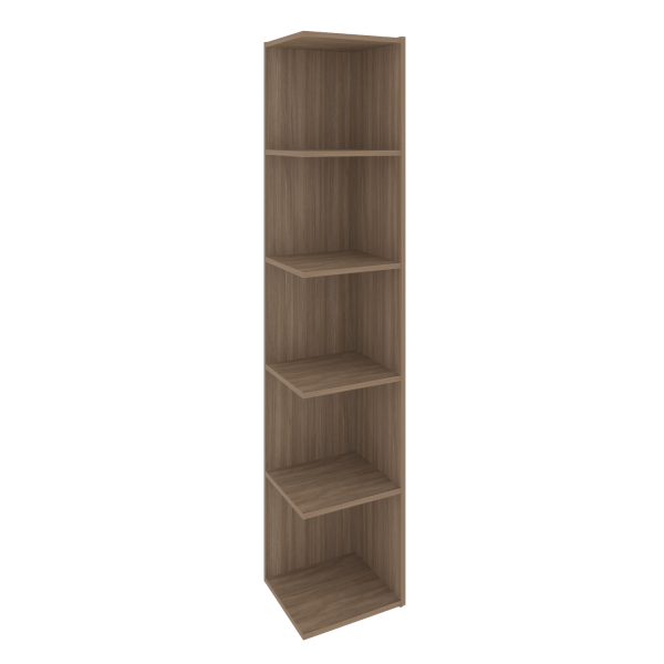 Модуль приставной 5 ячеек Locker Plus LK.PM-5 390x350x1983 (Дуб Аризона)