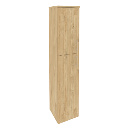 Шкаф высокий узкий левый Onix O.SU-1.8L 400x420x1977 (Тиквуд Светлый)