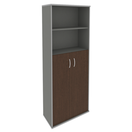 Шкаф Riva А.СТ-1.6 770x365x1980 (Венге-Металлик)