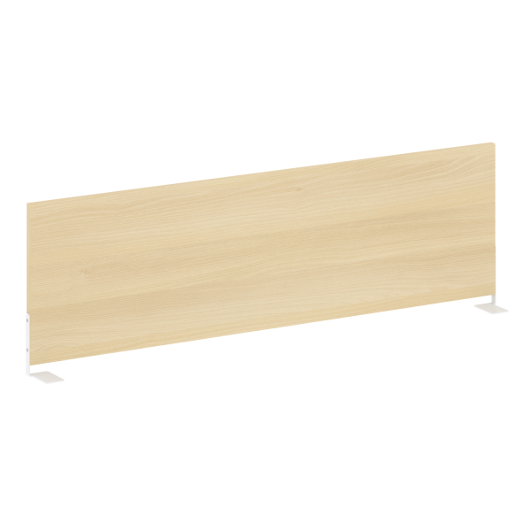Экран боковой L1200мм Metal System Style Б.ЭКР-120 1200x18x348 (Акация/Белый металл)