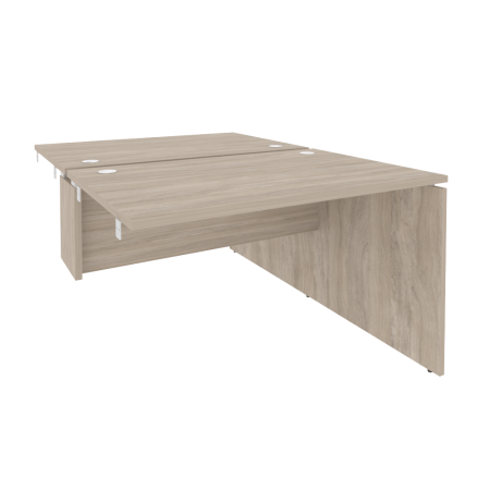 Стол-приставка двойной к опорным элементам Onix O.D.SPR-2.8 1180x1635x750 (Дуб Аттик)