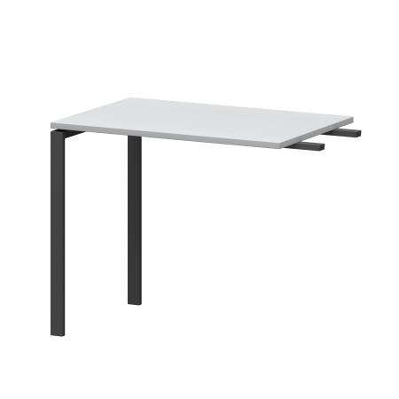 Бриф-приставка на металлокаркасе Арго-М АМ-090.60 900x600x760 (Серый/Антрацит)