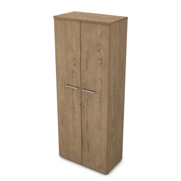 Шкаф высокий Gloss line 9НШ.005.1 800x450x2045 (Teakwood)