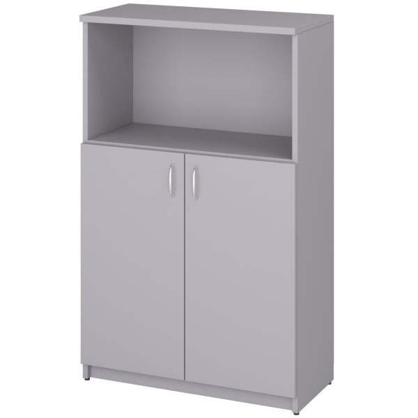 Шкаф полузакрытый Этюд 2591 768x370x1226 (Серый)