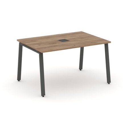 Стол переговорный SN-6A.SPRG-001 (980х980х750) (Дуб Табак/Металл Антрацит)