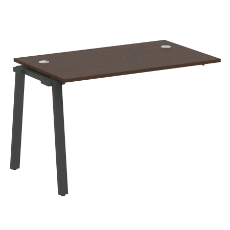 Проходной наборный элемент рабочей станции Metal System Style БА.ПРС-СП-1.2 1200x720x750 (Венге Цаво/Антрацит металл)