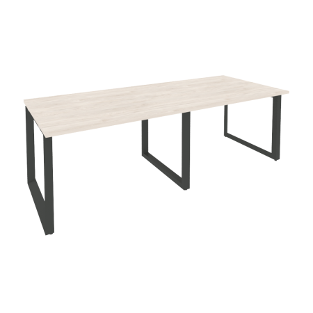 Стол переговорный Onix O.MO-PRG-2.2 2360x980x750 (Денвер Светлый/Черный металл)