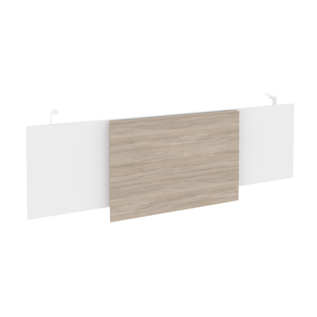 Царга стола руководителя Onix O.M-CSR-4 1340x450x54 (Дуб Аттик/Белый/Белый)