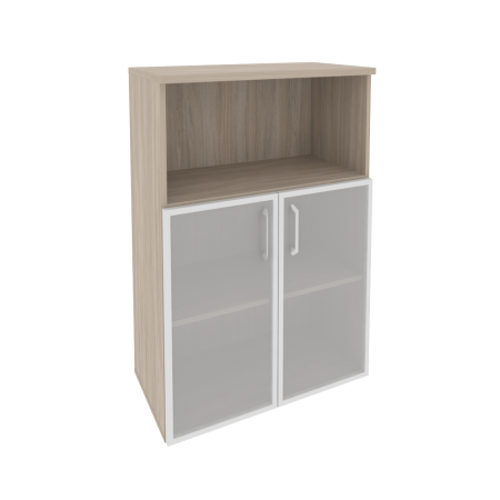 Шкаф средний широкий Onix O.ST-2.2R 800x420x1207 (Дуб Аттик)