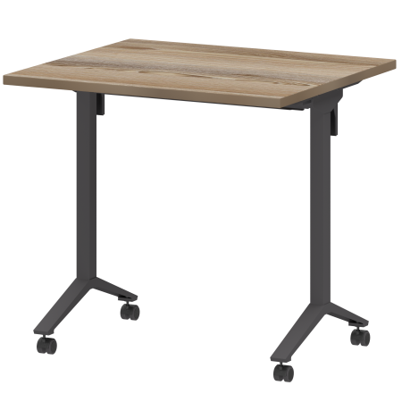 Стол мобильный складной Моби МБ25-80.70 800x700x750 (Дуб сафари/Антрацит)