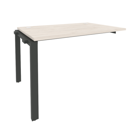 Наборный элемент рабочей станции на П-образном м/к Onix O.MP-1.NRS-2.8 1180x800x750 (Денвер Светлый/Черный металл)