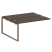 Проходной наборный элемент рабочей станции Metal System Style БО.ПРС-СП-2.4 1600x1475x750 (Дуб Наварра/Серый металл)