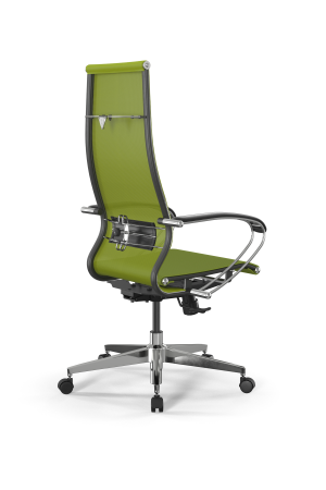 Кресло для руководителя Метта SynchroSit 10 B1-107K - T /Km00/Nb00/K1cL(M20.B22.G18.W02) (Лайм)