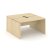 Рабочая станция 2-х сторонняя SN-D.DRS-013 (1380х1432х750) (Тиквуд Светлый/Антрацит)