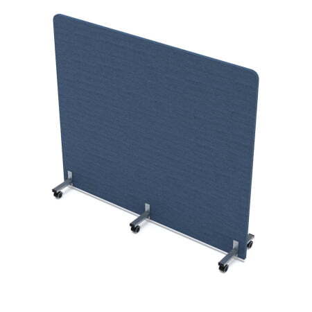 Акустическая мобильная перегородка SOFTOffice 011.МП.1614 1600x377x1400 (Denim)