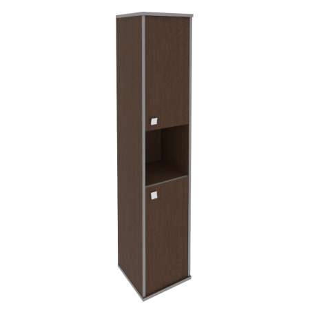 Шкаф высокий узкий, правый Style Л.СУ-1.5Пр 412x410x1980 (Венге Цаво)