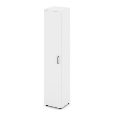 Шкаф высокий узкий универсальный SN.STU.E-108 (400х400х1982) (Белый)