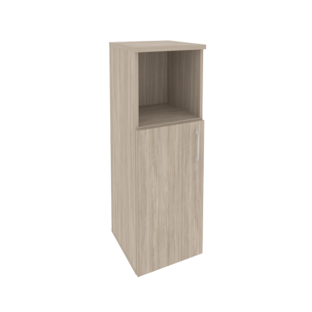 Шкаф средний узкий левый Onix O.SU-2.1L 400x420x1207 (Дуб Аттик)