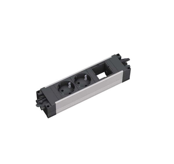 STEP Модуль 2schuco+1castom (ЧЕРНЫЙ-АЛЮМ)