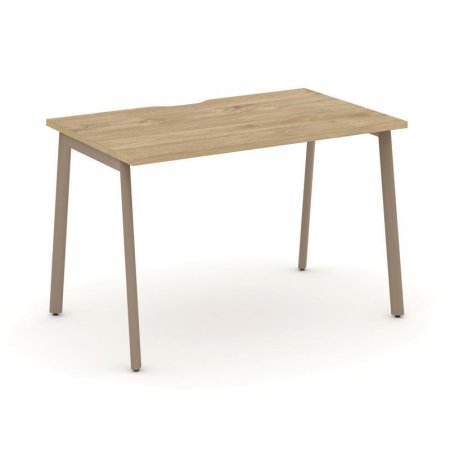 Стол письменный ES.SP-2-VP (1180х730х750) (Тиквуд Светлый/Металл Латте)