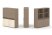 Тумба двойная + высокая надставка ES.NB.2V-4 (1500х410х1520) (Латте/Тиквуд Светлый)