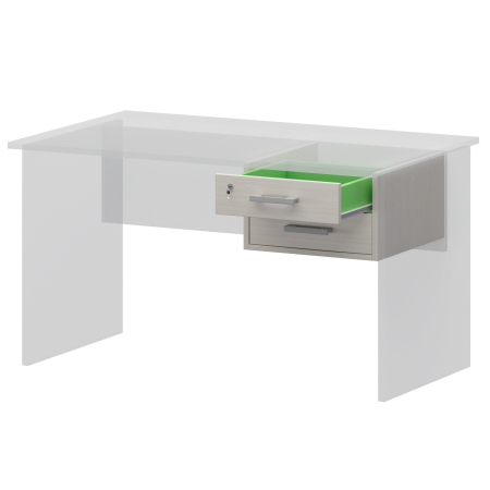 Тумба подвесная Арго АТ-02 430x450x280 (Ясень шимо)