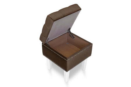 Пуф Parige 400 (420x420x450) Коричневый (Коричневый)