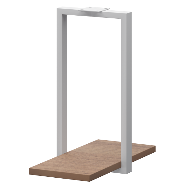 Подвесной держатель под СБ Арго-М ПДСБ.Ф 270x500x525 (Орех/Белый)