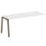 Проходной наборный элемент рабочей станции Metal System Style БА.ПРС-СП-1.5 1800x720x750 (Дуб Наварра/Серый металл)