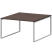 Стол переговорный на металлокаркасе Арго-М АМП.О-005.123 1800x1236x760 (Ясень шимо/Антрацит)