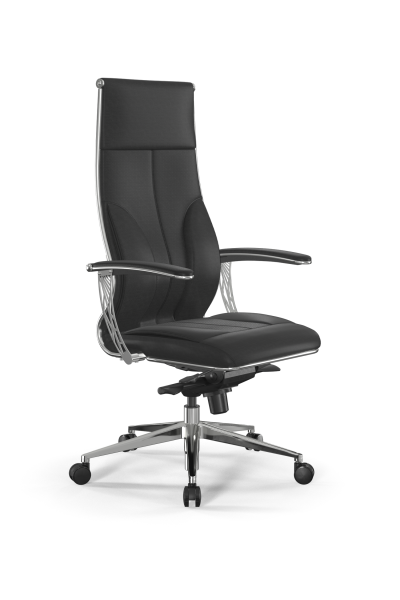 Кресло для руководителя Метта Samurai L1-11U - Infinity /Kc06/Wm06/U0mL-4c3(M06.B32.G11.W03) (Черный)