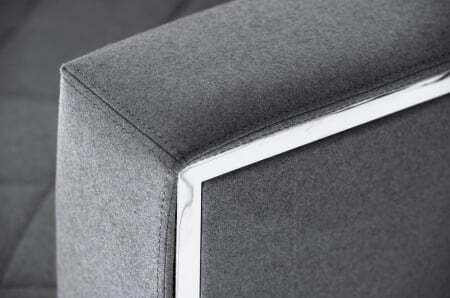 VISPO Диван 2-местный (СВ.СЕРЫЙ)