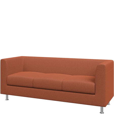 Диван Домино. Диван 3-местный. (Диван 3-местный sweet_orange)