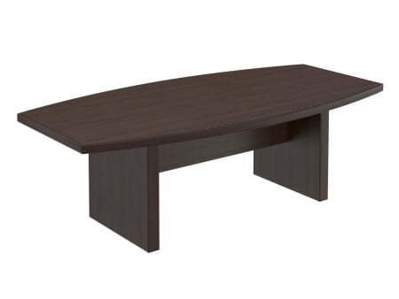 Стол для переговоров фигурный Mark МК 150 2400x1200x760 (Орех тоскана)