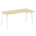 Стол криволинейный правый Metal System Style БА.СА-1 Пр 1600x900x750 (Дуб Наварра/Серый металл)