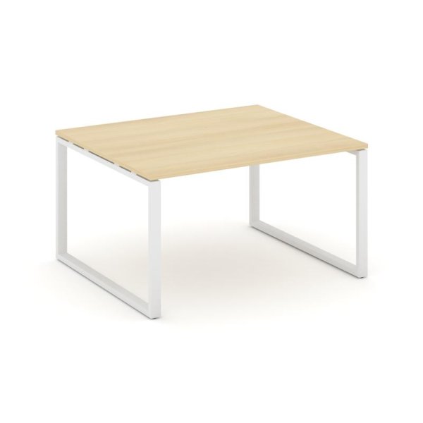 Стол переговорный SN-6O.SPRG-033.3 (1380х1180х750) (Акация Лорка/Металл Белый)