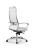 Кресло для руководителя Метта Samurai L1-4K - Infinity /Uc02/Wm06/K2cL(M06.B31.G04.W03) (Белый)